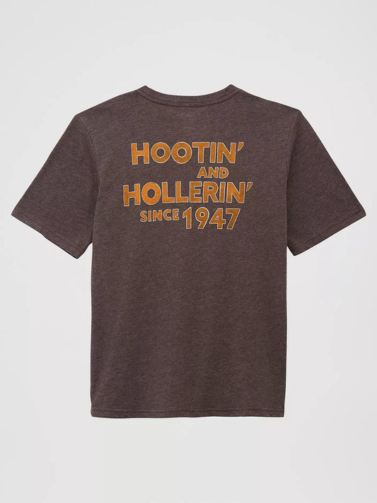 Wrangler Boy's Hootin N Hollerin Dual Graphic T-Shirt