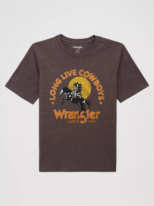 Wrangler Boy's Hootin N Hollerin Dual Graphic T-Shirt