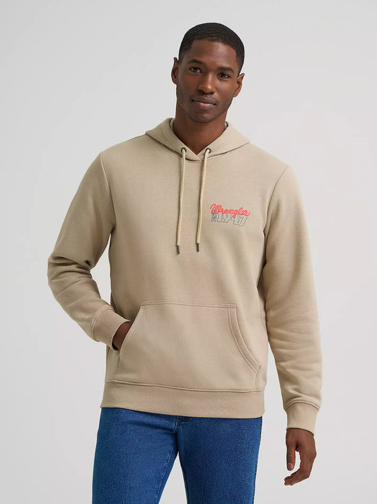Wrangler Men's 1947 Back Logo Graphic Hoodie