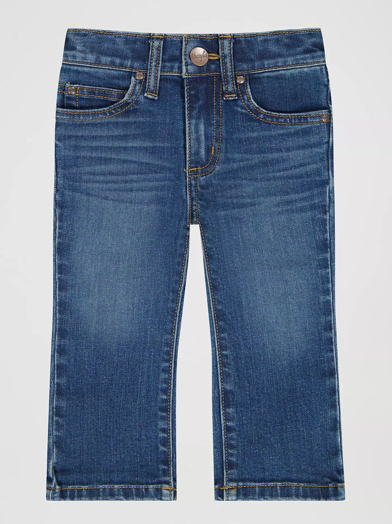 Wrangler Little Boy's Smalltown Stitched Pocket Western Jean