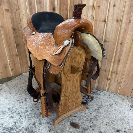 Used Easy Ride Roper Saddle, 18.5" Seat