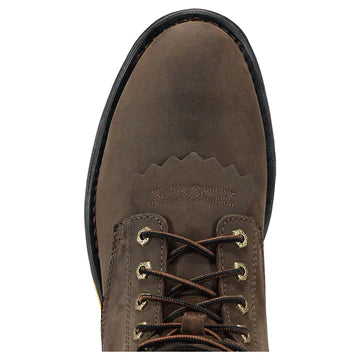 Ariat Men's Oily Distressed Brown WorkHog 8" Waterproof Work Boots
