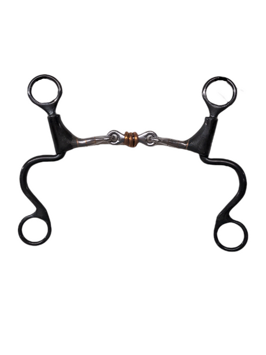 Dutton Short S Calvary Cheek 3 Piece Dogbone w/ Copper Rings