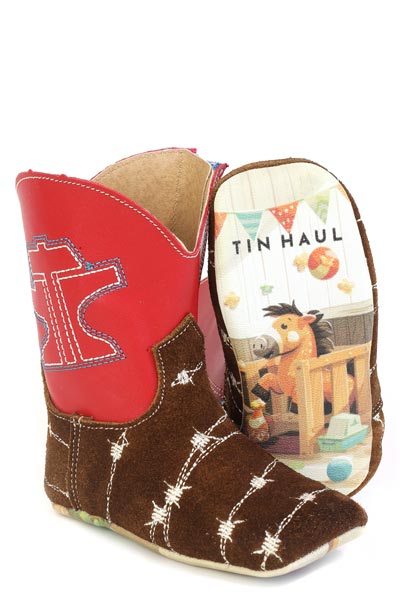 Tin Haul Mini Infant Don't Fence Me In Boots