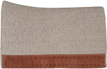 Mustang Contoured Casa Zia Tan Saddle Blanket