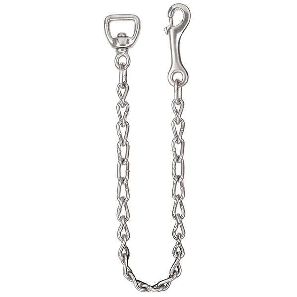 Weaver Barcoded 724 Lead Chain, 24" Nickel Plated