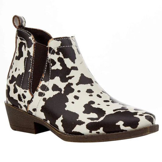 Ariat Fiona Girl's Black/White Dixon Boot