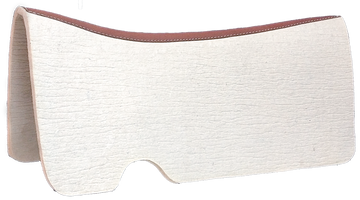 Blue Horse Cream Pressed Wool Contoured Liner Pad