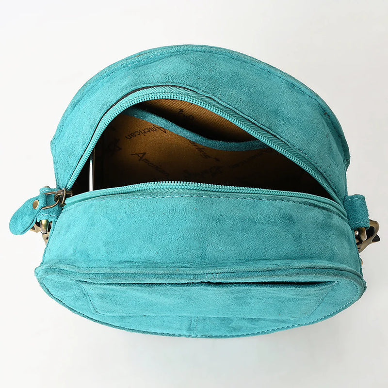 American Darling Western Suede Canteen Bag