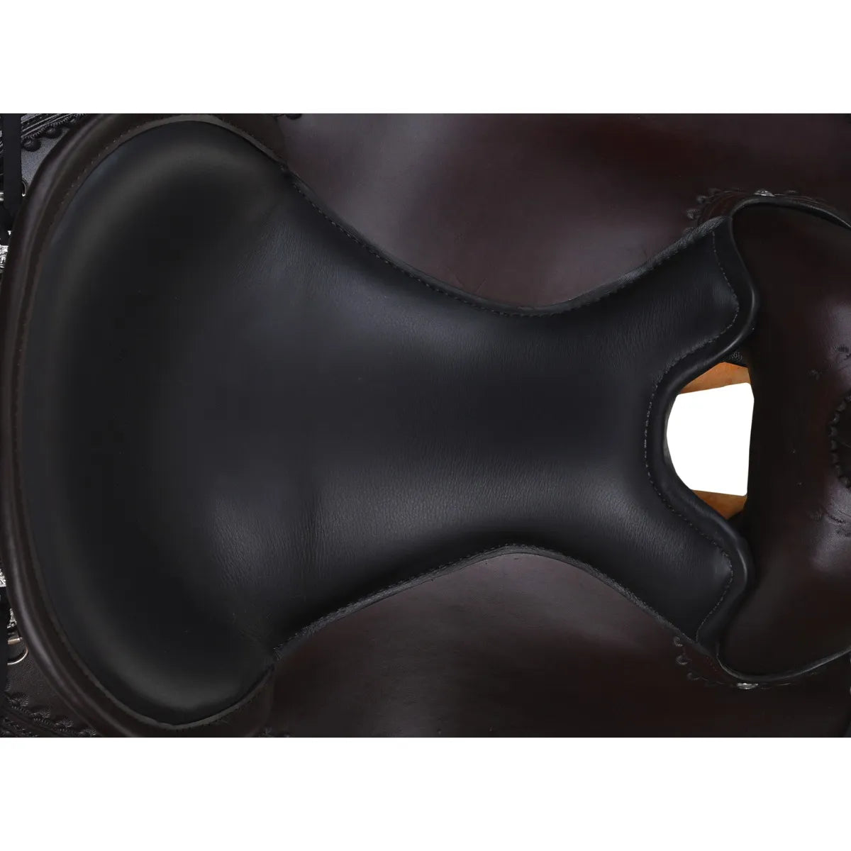 Circle Y 1582 Kentucky Trail Gaiter Saddle, 17", Wide Fit