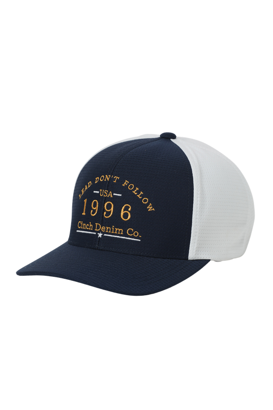 Cinch "1996" FlexFit Tech Navy Ball Cap