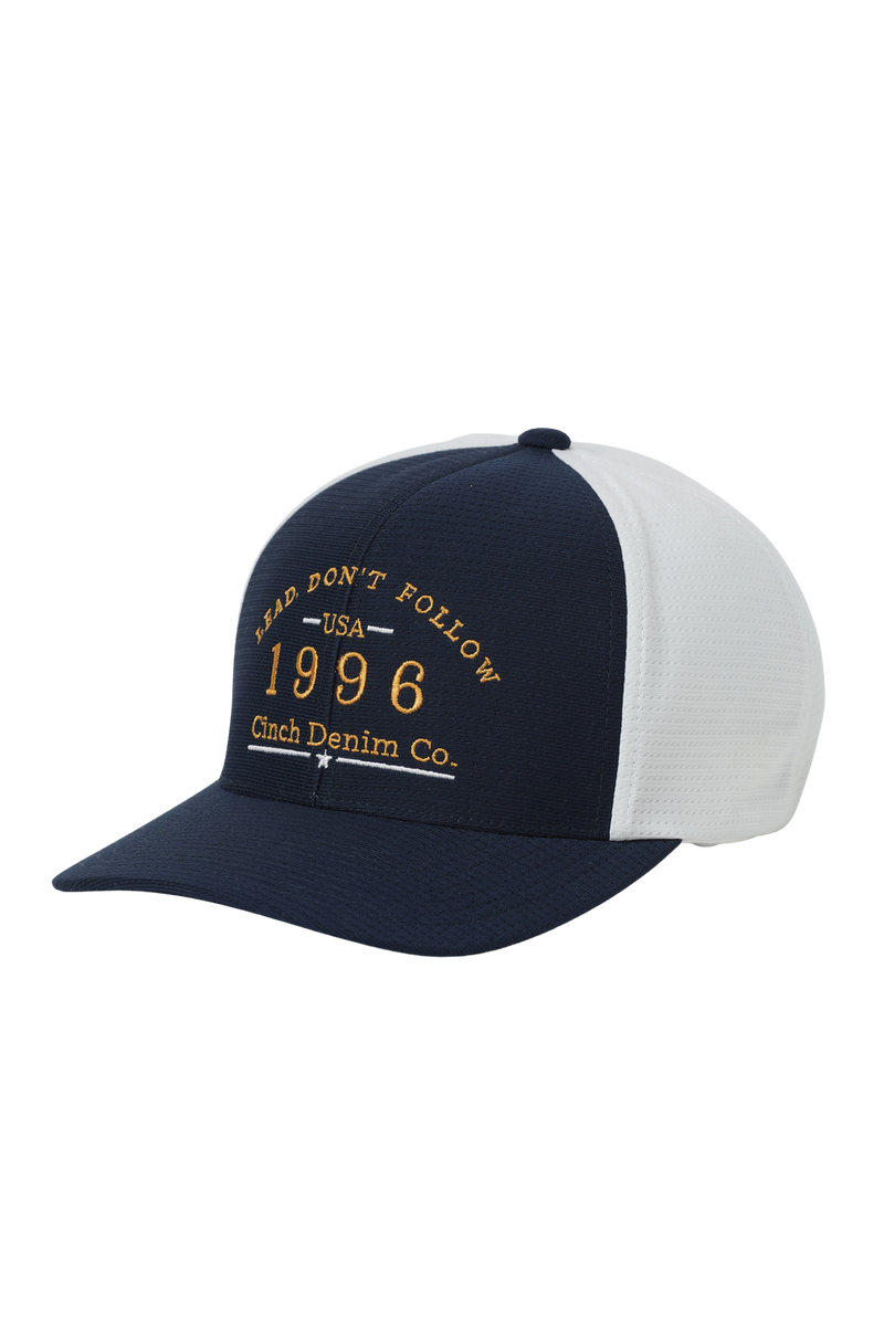 Cinch "1996" FlexFit Tech Navy Ball Cap
