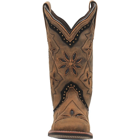 Laredo Women's Bouquet Western Performance Broad Square Toe Boots