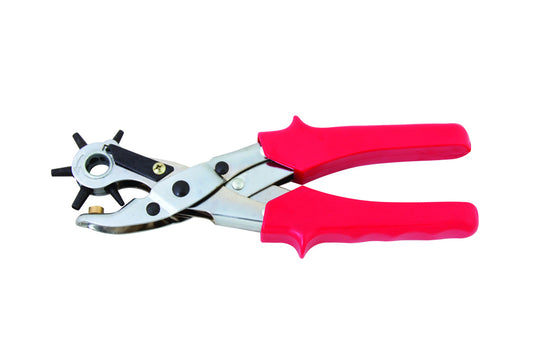 Revolving 6 Tube Leather Punch Pliers