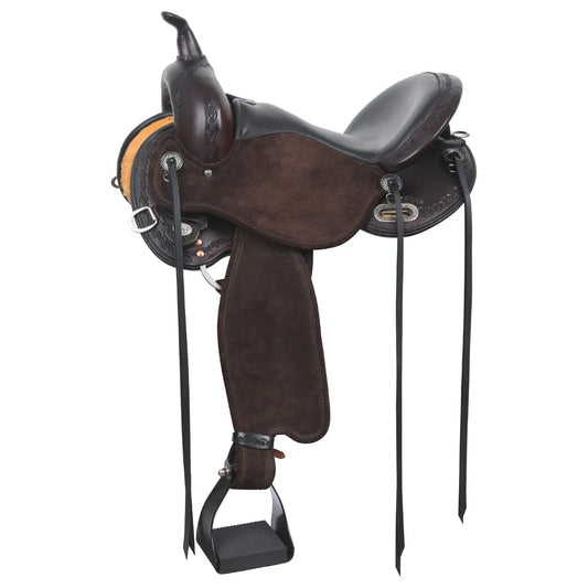 Circle Y Hadley Hybrid Flex2 Trail Saddle, 17", Wide