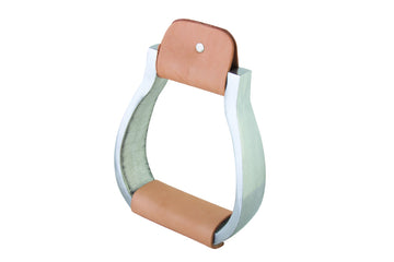 Aluminum Bell Stirrups 3"