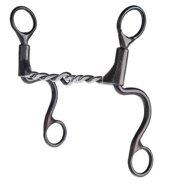 Dutton 2 Piece Twisted Bar-Short S Calvary Cheek Bit