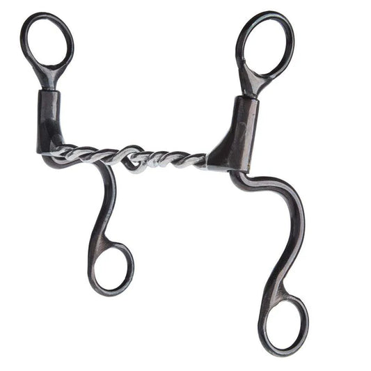 Dutton 2 Piece Twisted Bar-Short S Calvary Cheek Bit