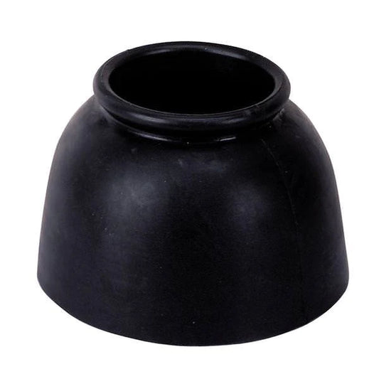 Weaver Heavy-Duty Black Rubber Pull-On Bell Boots