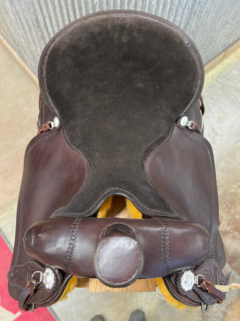 R Bar B Trail Saddle, 15.5" Seat
