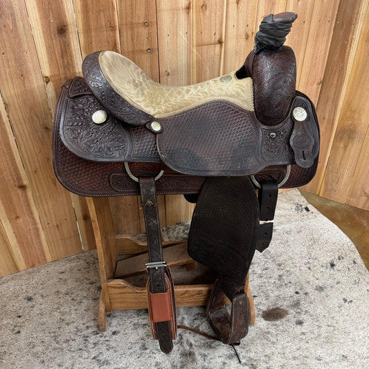 Used Dale Fredrick Saddlesmith Roper Saddle, 16" Seat