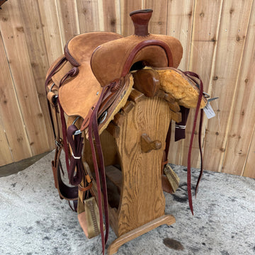 R Bar B Workhorse Rancher Saddle, 15.5" Seat