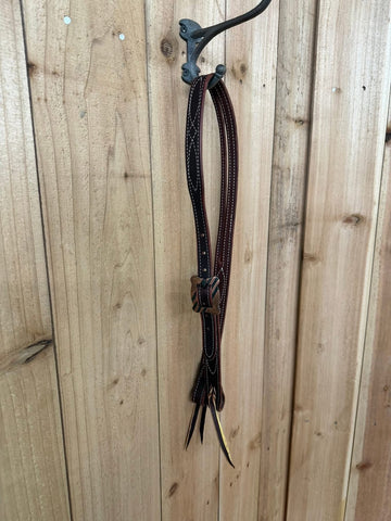 Gunslinger stitched split ear w/ Kyle Duncan Buckle