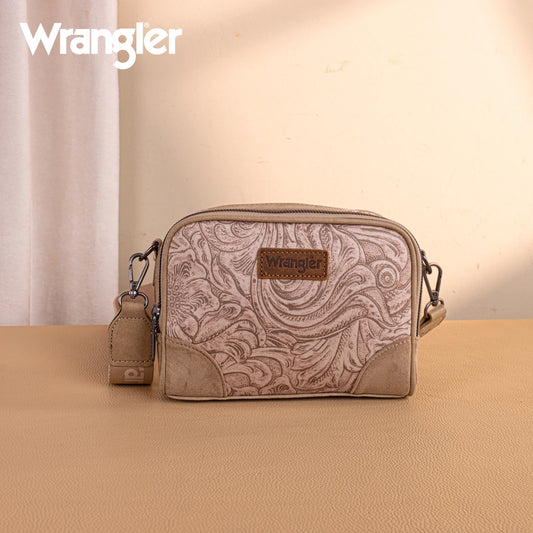 Wrangler Vintage Floral Printed Small Crossbody Bag