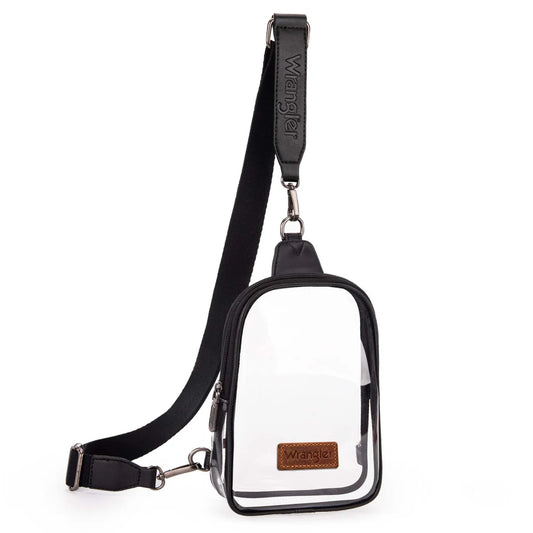 Wrangler Clear Sling Bag/Crossbody/Chest Bag