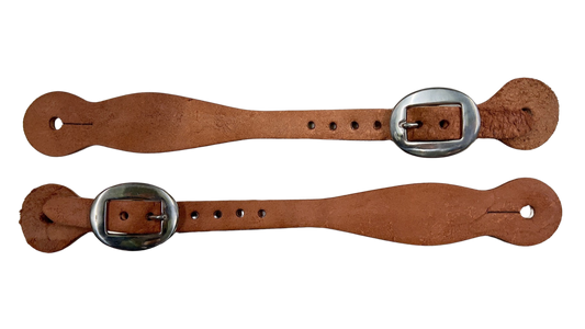 Berlin Custom Leather Men's Roughout Trailblazer Spur Strap