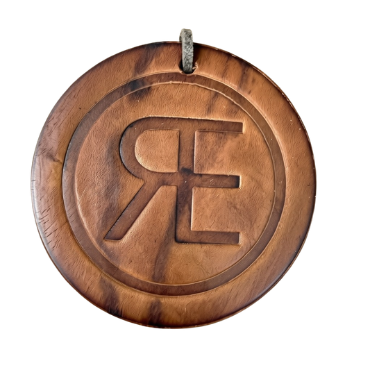 Reinsman Leather Round Air Freshner