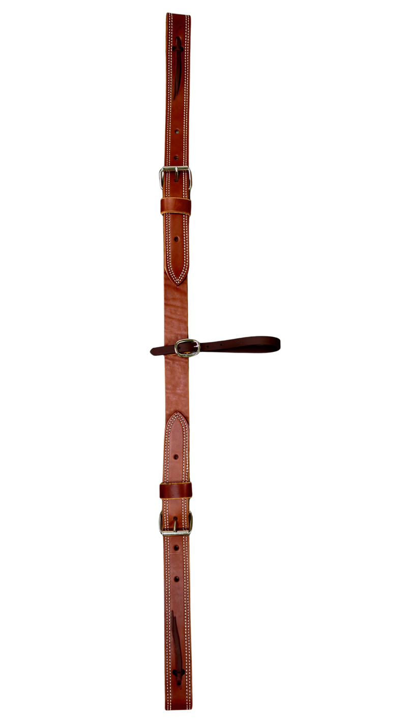 Berlin Custom Leather 1-3/4" Pony Back Cinch Complete Set with Billets