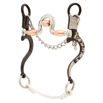 Cowboy Tack Tyler Magnus Series Loose Ring Port Spoon Bit