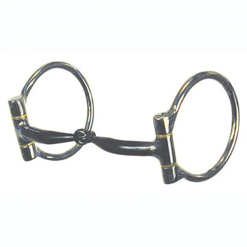 Reinsman 204 Offset Smooth Snaffle Dee Bit