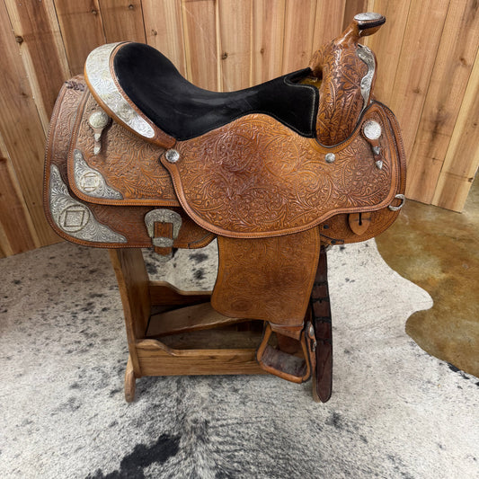 Used Circle Y Show Saddle, 16" Seat
