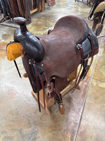 R Bar B Platinum Series Cowhorse/Roper, 16.75"