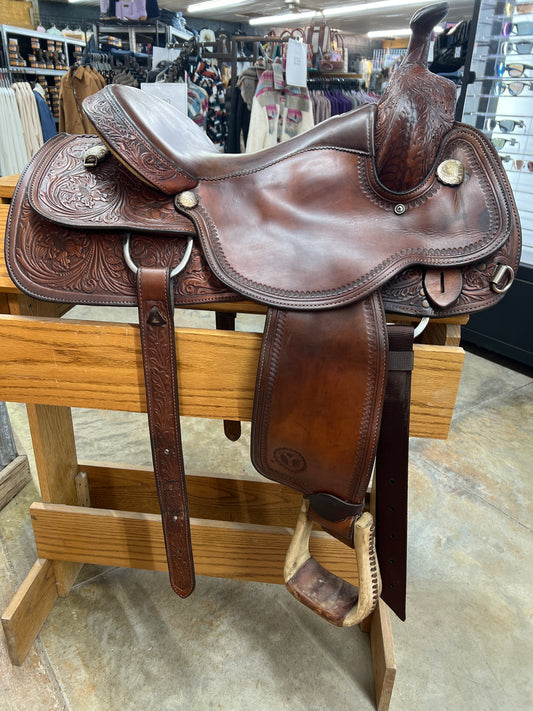 Used Circle Y Trail Saddle, 16" Seat