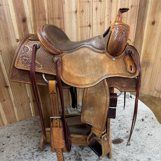 Used R Bar B Ranch Cutter, 16" Seat