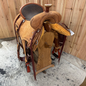 R Bar B Workhorse Ranch Saddle, 15.5" Seat