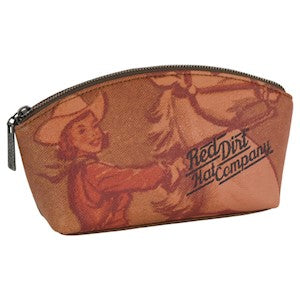 Red Dirt Hat Co. Ladies Vintage Cowgirl Dome Cosmetic Pouch