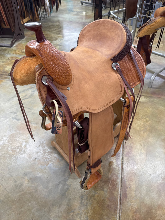 R Bar B Workhorse All Around Saddle, 15" Seat