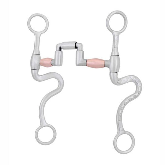 Cowboy Tack FG Square Port Correctional Bit