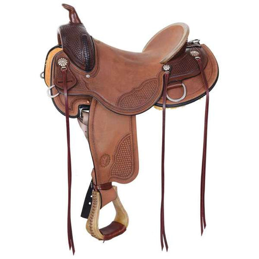 Circle Y 2612 Brazos Wood Trail Saddle, 16"