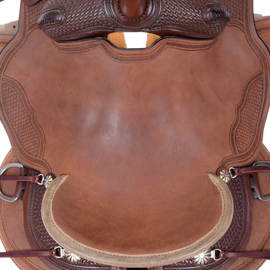 Circle Y 2612 Brazos Wood Trail Saddle, 16"