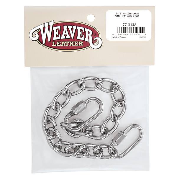 Weaver Curb Chain with Quick Links