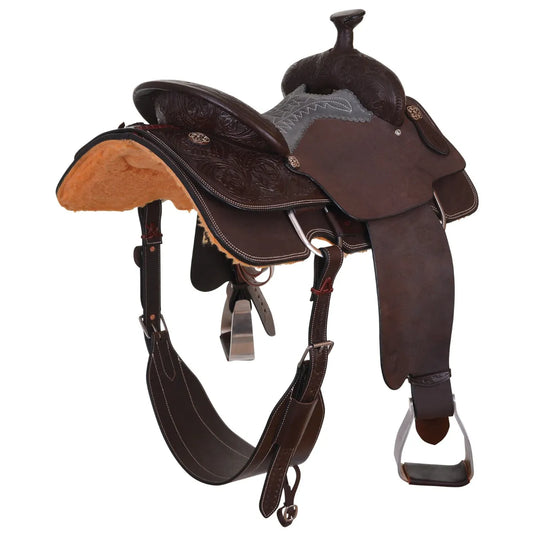 Circle Y Mesquite Roper Saddle-15", Wide Fit