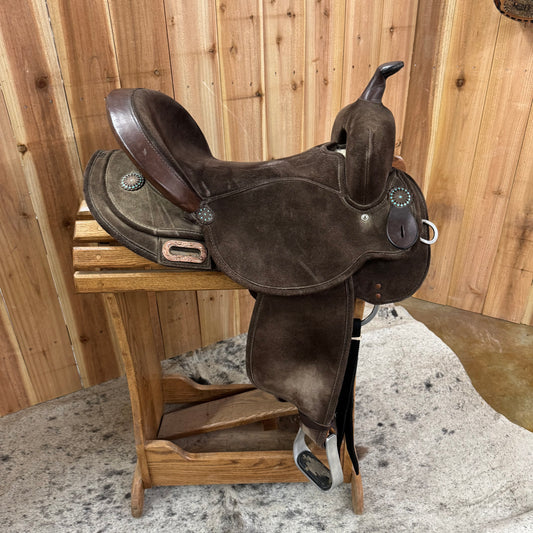 Used High Horse Galaxy Barrel Saddle, 16" Seat