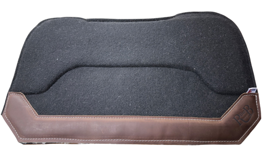 R Bar B Wool Spine Relief Pad w/Fleece Lining