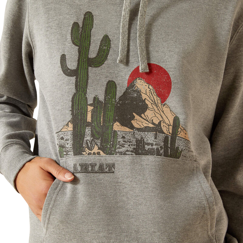 Ariat Women's San Pedro Heather Grey Hoodie