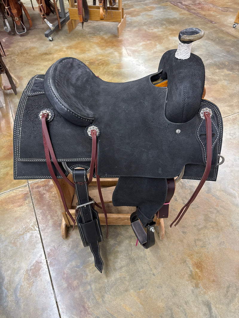 R Bar B Summit Series Roper Saddle, 14.75" Seat